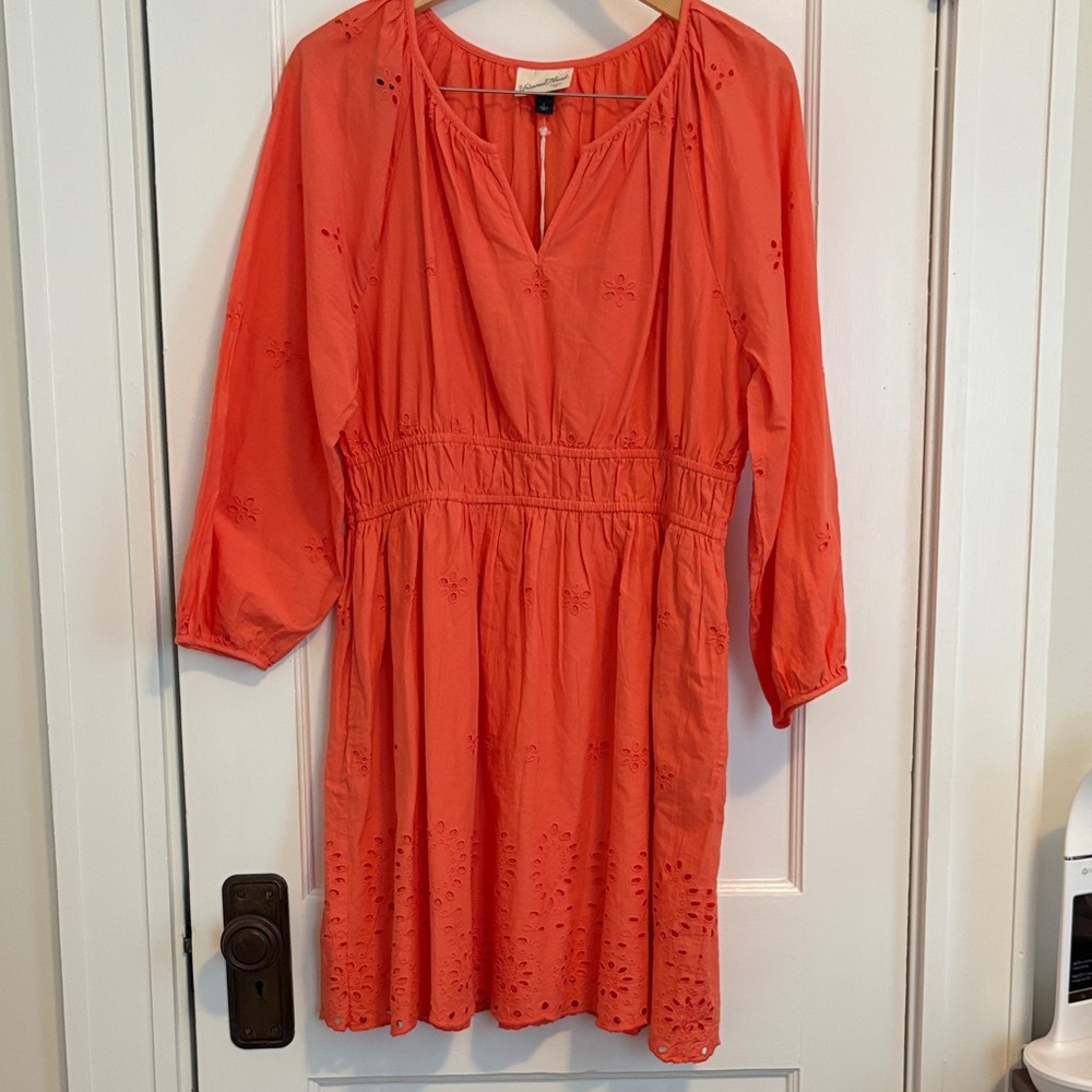 Universal Thread Vibrant Coral Dress